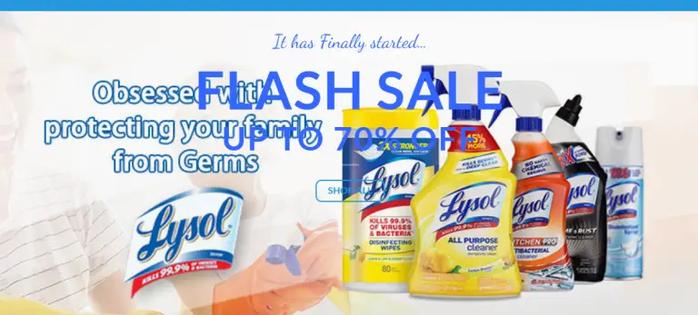 Lysolaz.shop Review: Deceit Exposed- Scam Lysol Store!