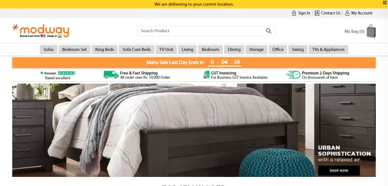 Modwayfurniture.in Review: Scam Modway Furniture Indian!