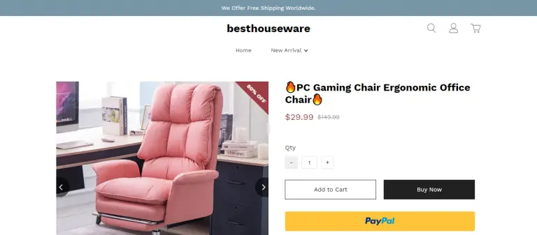 besthouseware.shop Review: SCAM! Don’t Shop Here!