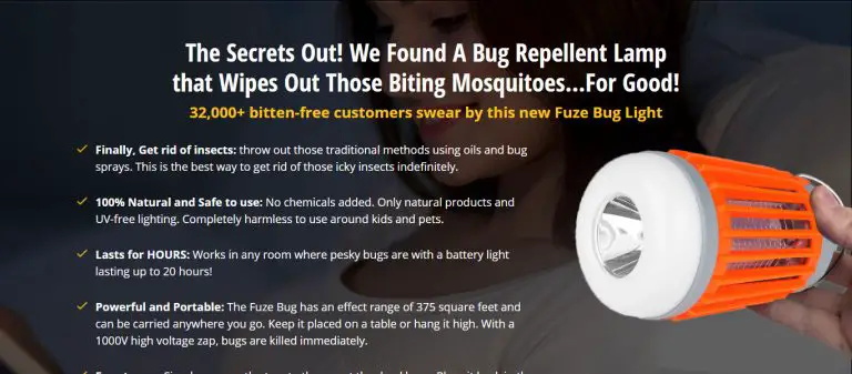 Fuzebug Mosquito Killer Review- Is getfuzebug.com Scam?