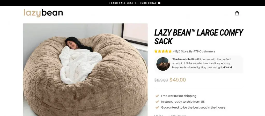 Lazy Bean Review (2022) Legit Bean Bag Chair or Scam?