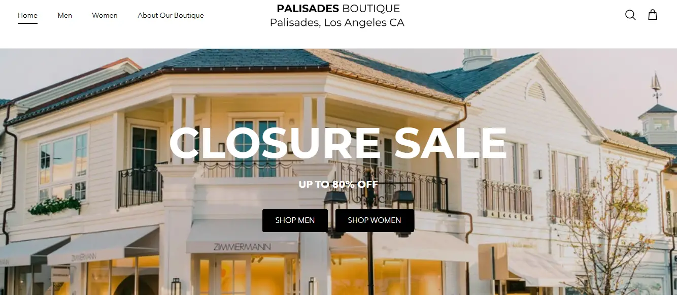 Palisades Boutique.com