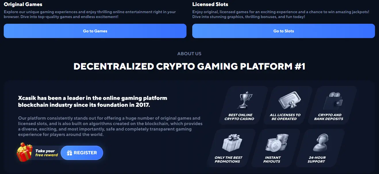 Xcasik.com Crypto Gaming Scam