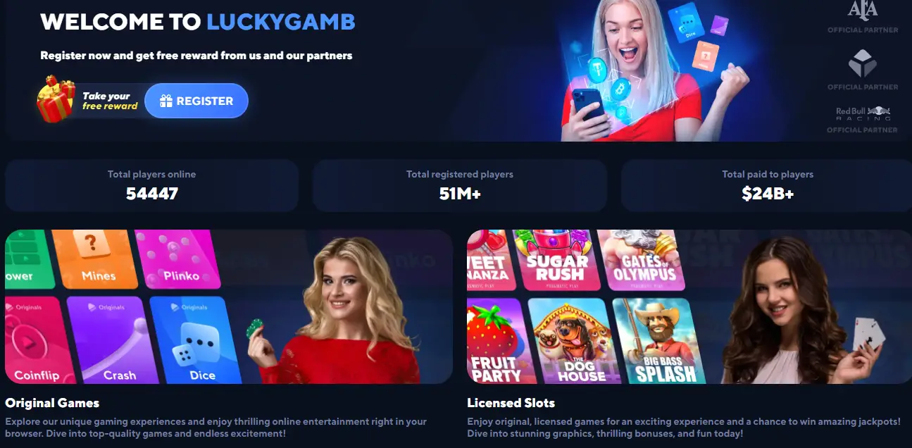 Lucky gamb Crypto Gaming Scam